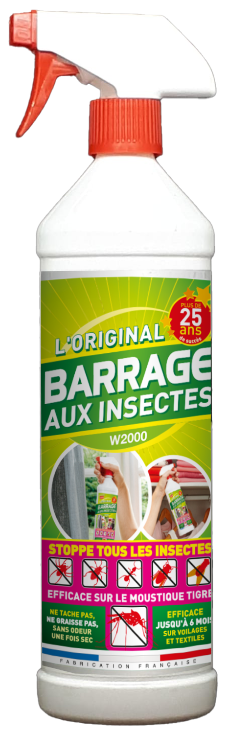 Barrage aux insects