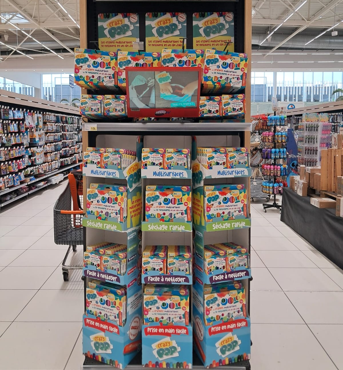 Display carton Best of TV